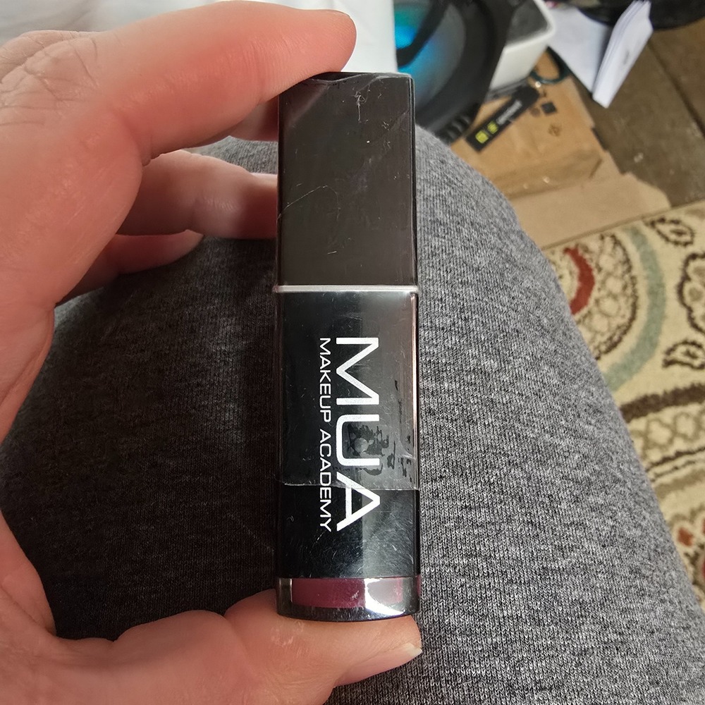 MUA Makeup Academy Color Intense Lipstick #254 Mulberry New Sealed 0.1 Oz